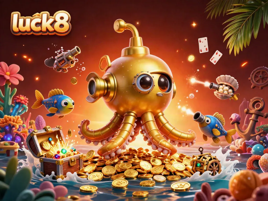 Experience thrilling rewards and excitement at luck8 with an energetic underwater casino adventure.