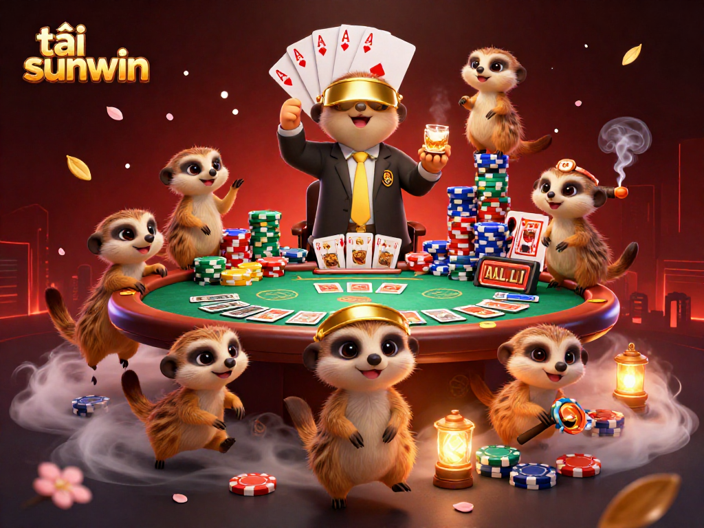 Engage with the vibrant world of tải sunwin through a dynamic meerkat casino operation.
