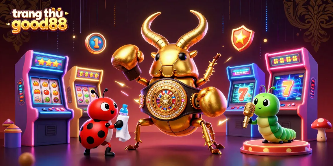 Engage with the vivid gaming atmosphere at trang chủ good88, featuring lively characters, jackpots, and arcade elements.