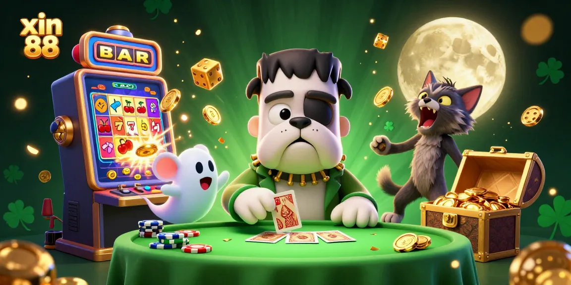 Experience winning thrills with xin 88's playful casino adventure featuring vibrant characters and exciting game elements.