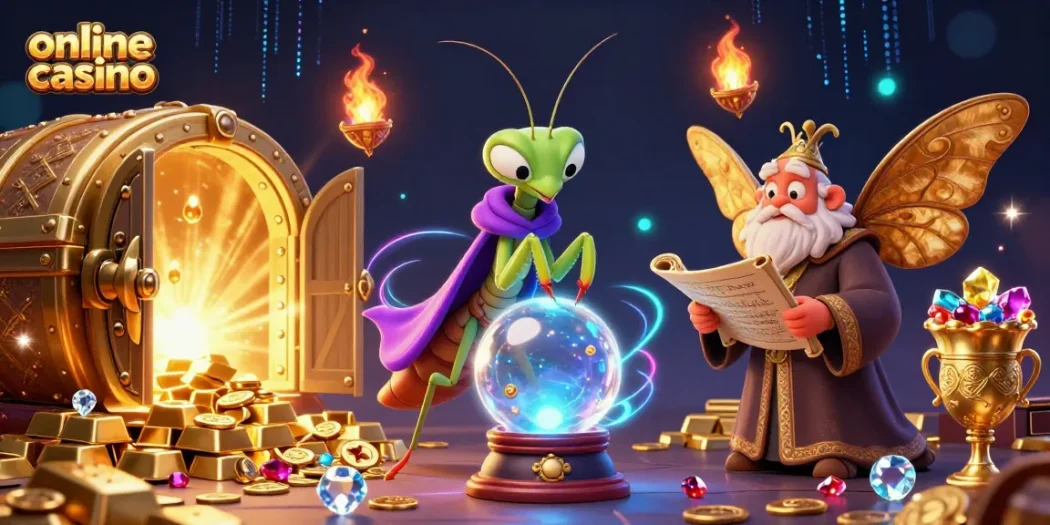 Engage with top online casino action and magical characters in a treasure-filled realm.
