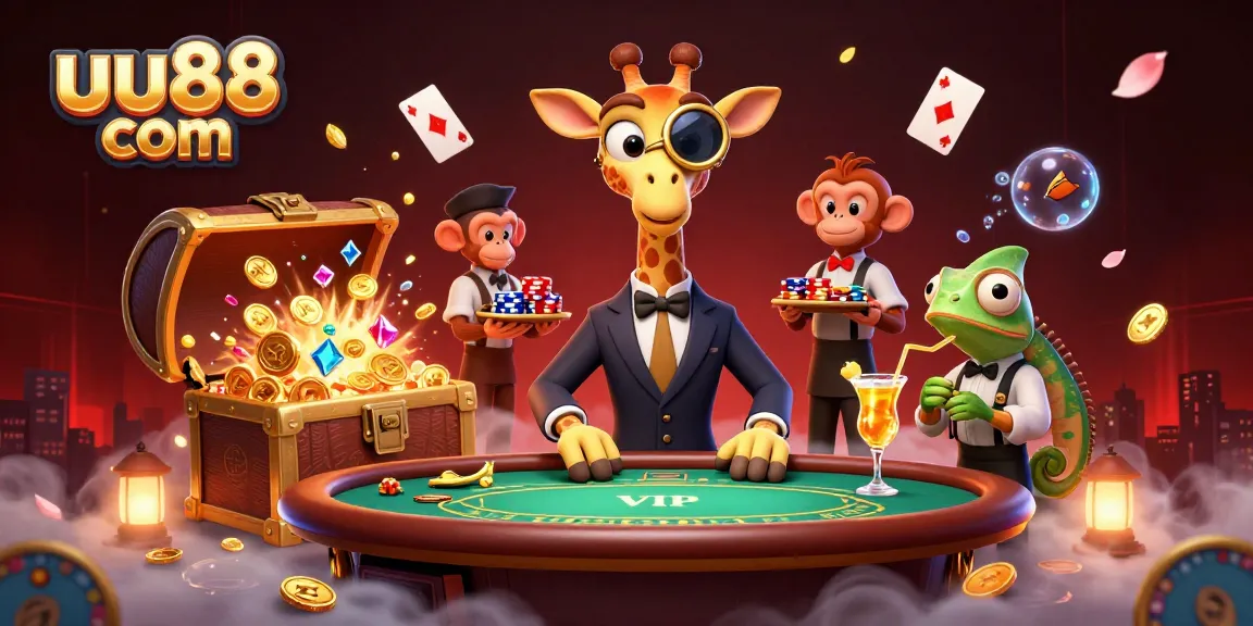 Experience exciting wins at uu88 com with vibrant casino characters and dynamic gaming elements.
