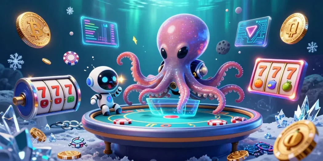 Experience thrilling gameplay with 11WIN's vibrant 3D casino scene featuring a poker table.