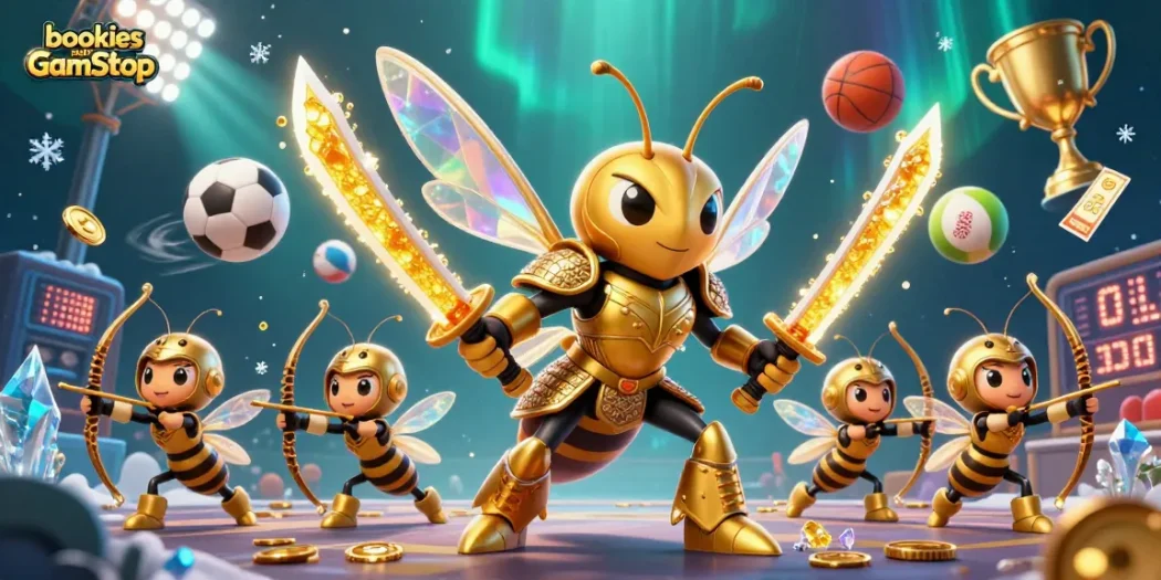 Experience thrilling action with bookies not on GamStop as bee warriors and sports elements merge.